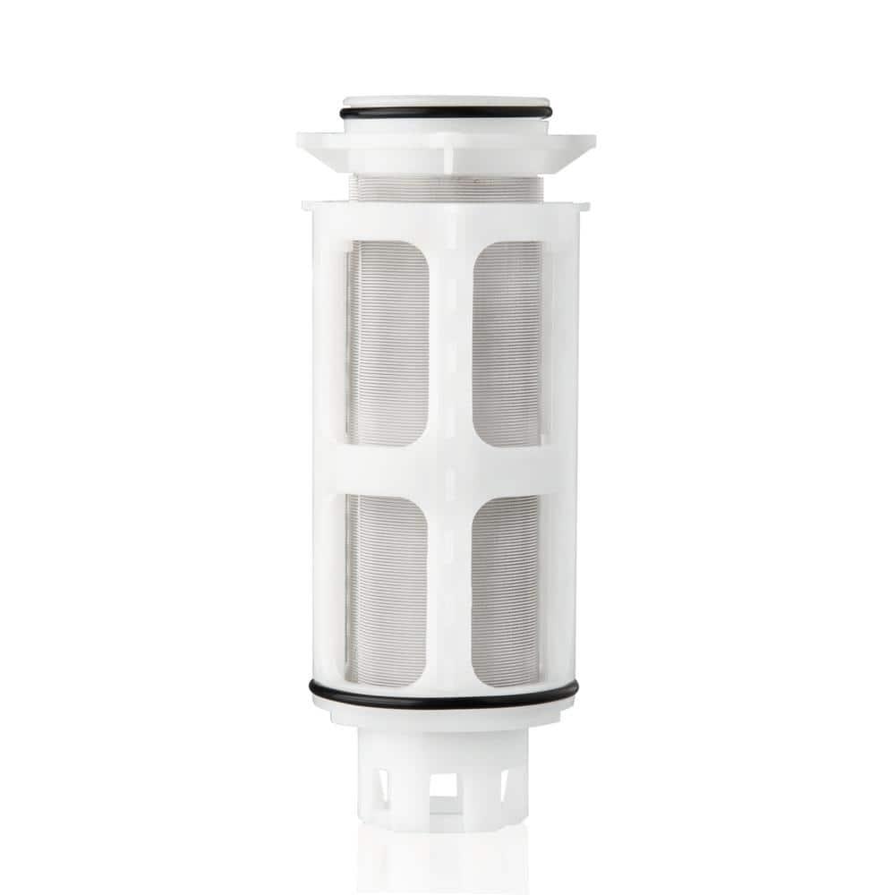 Compact White and Stainless Steel Sediment Filter Cartridge