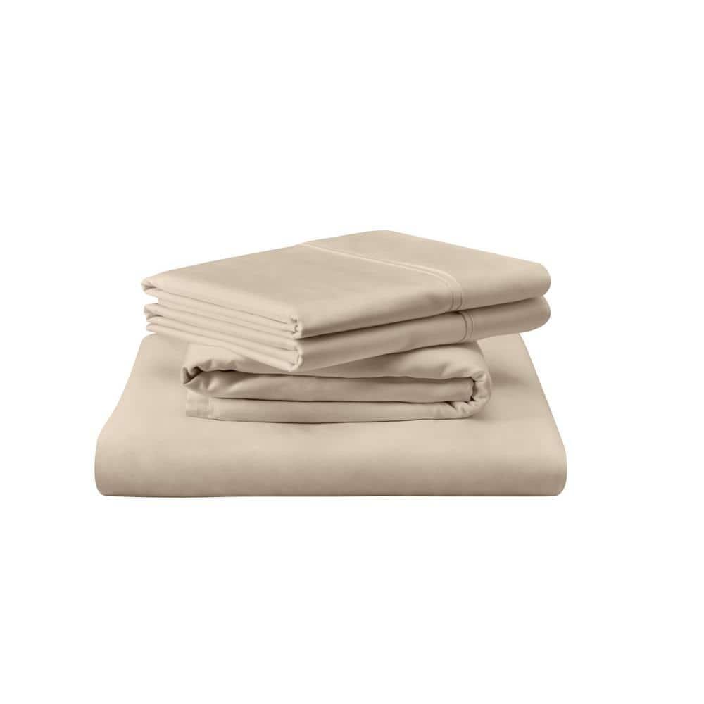 Tempur-Pedic Tempur Luxe Egyptian Cotton Sheet Set Sandstone - Adult, Queen