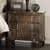 Acme Furniture 22" Baudouin Nightstand Weathered Oak : Bedroom Side Table with Storage, Wood & Veneer