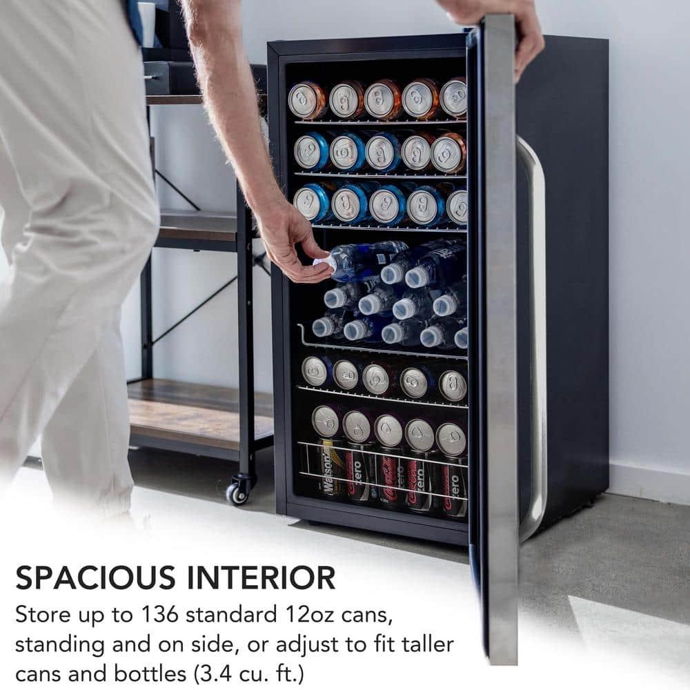 Whynter Whynter 136 Cans Freestanding Beverage Refrigerator with Digital Control