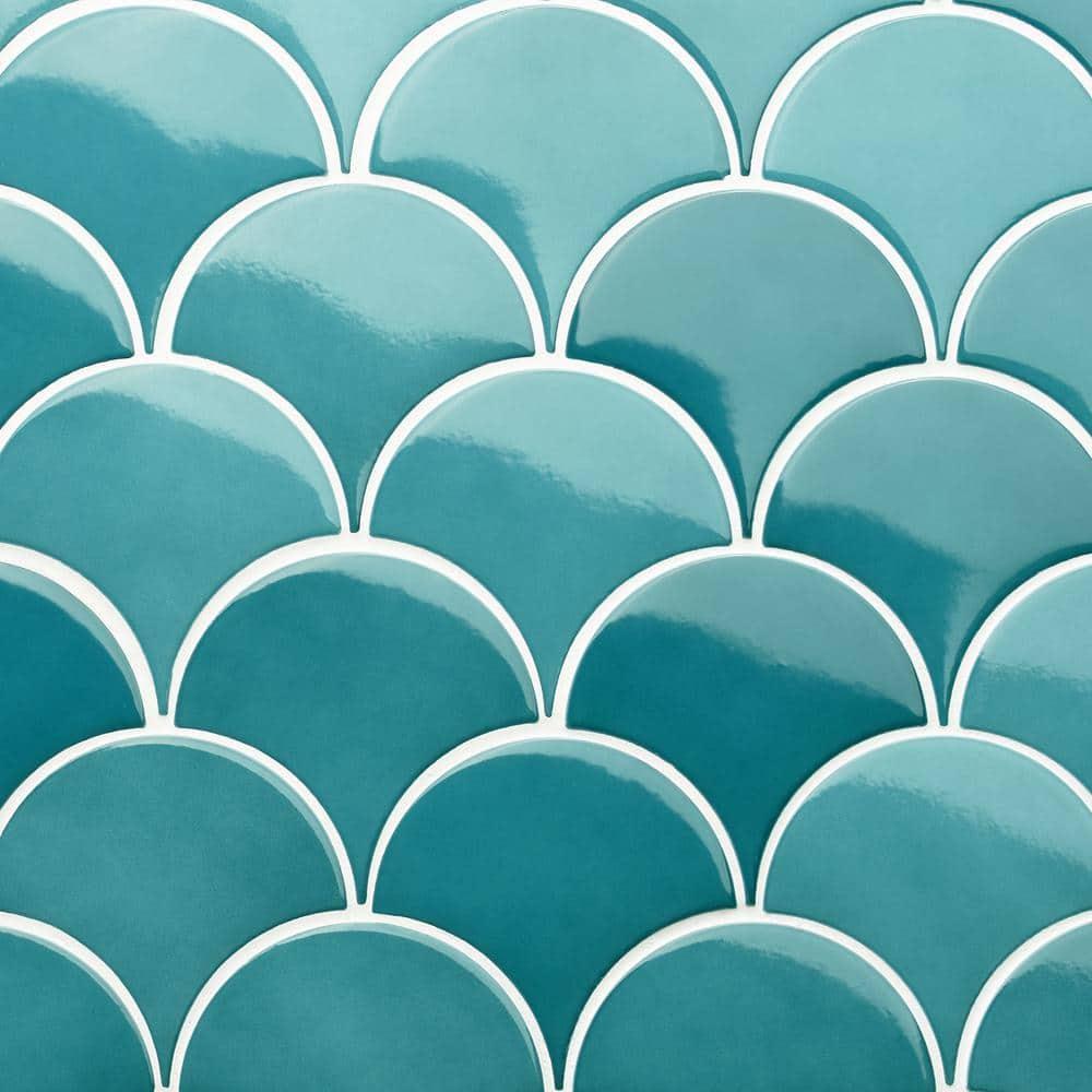 Riptide 2" x 5" Ceramic Patterned Wall Tile (4.06 Sq. Ft. / Case)