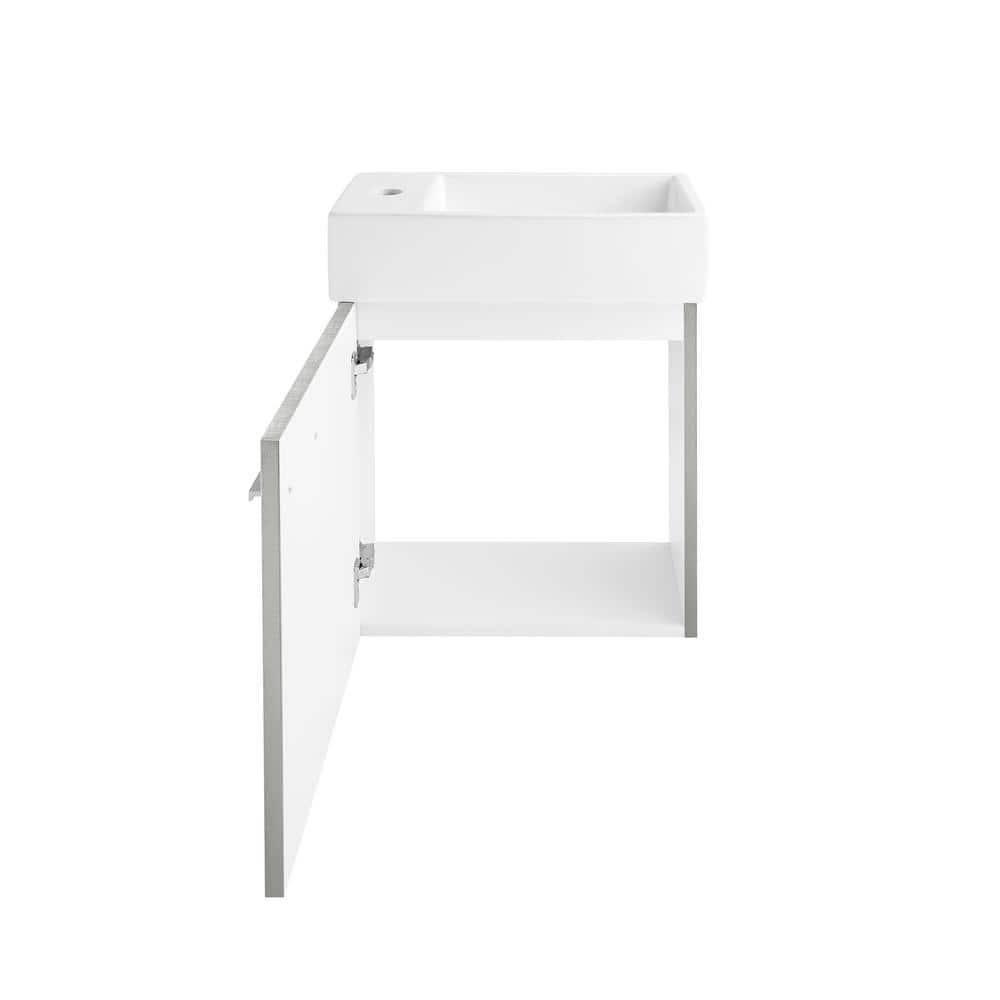 Colmer 18" Wall-Mounted Bathroom Vanity