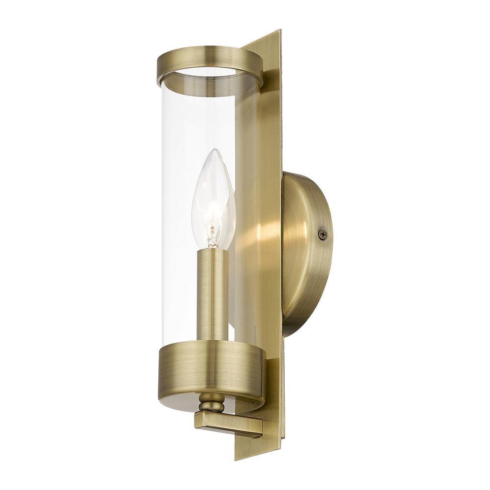 Bernd Steel Candle Wall Light