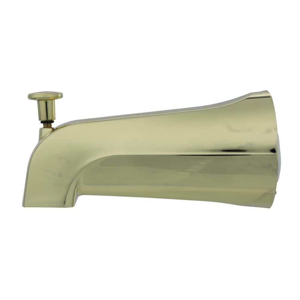 Danco 70-89265 Universal Tub Spout with Diverter, Polished Brass