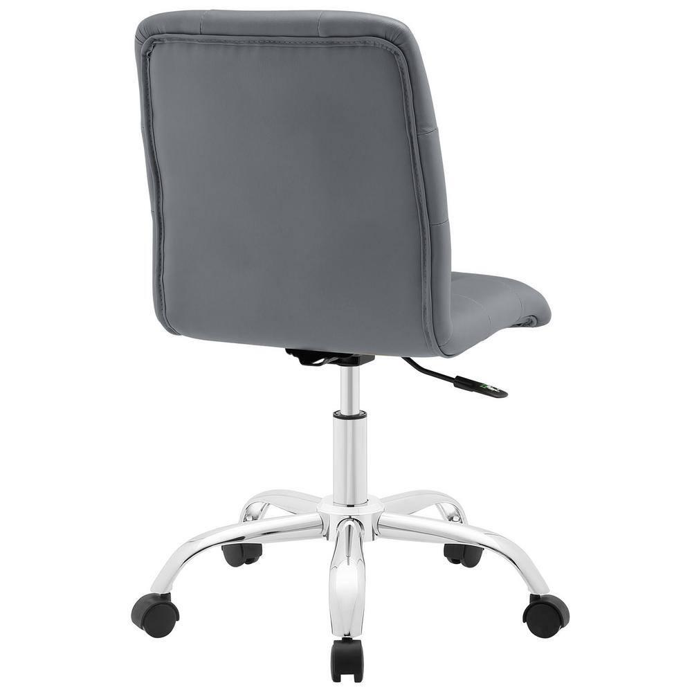 Modway Prim Armless Mid Back Office Chair