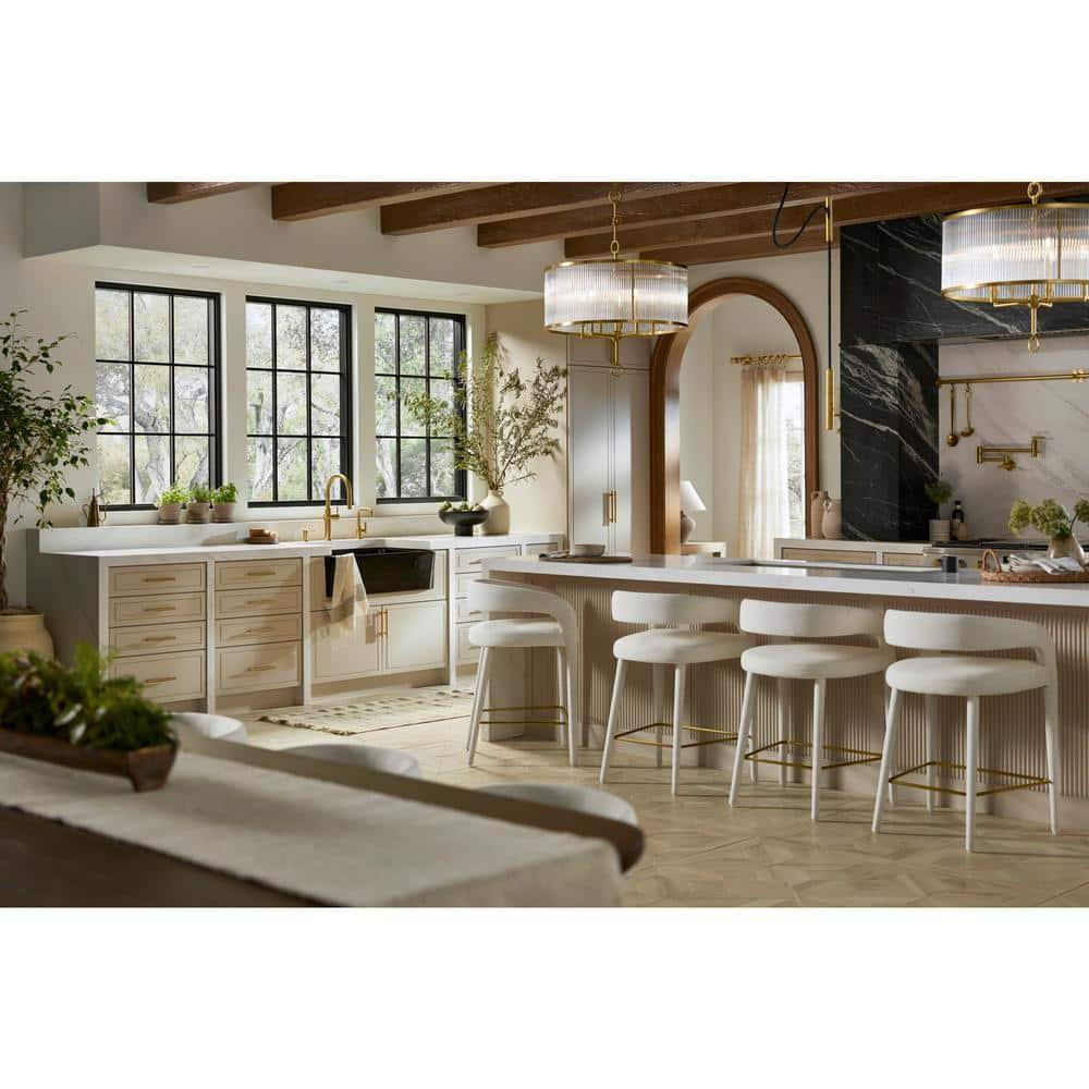 Crue Touchless Pull-Down Kitchen Sink Faucet with Three-Function Sprayhead