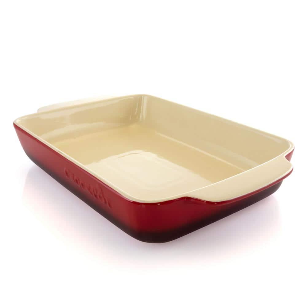 Crock-pot Crock-Pot 4 Qt. Stoneware Rectangle Bake Pan