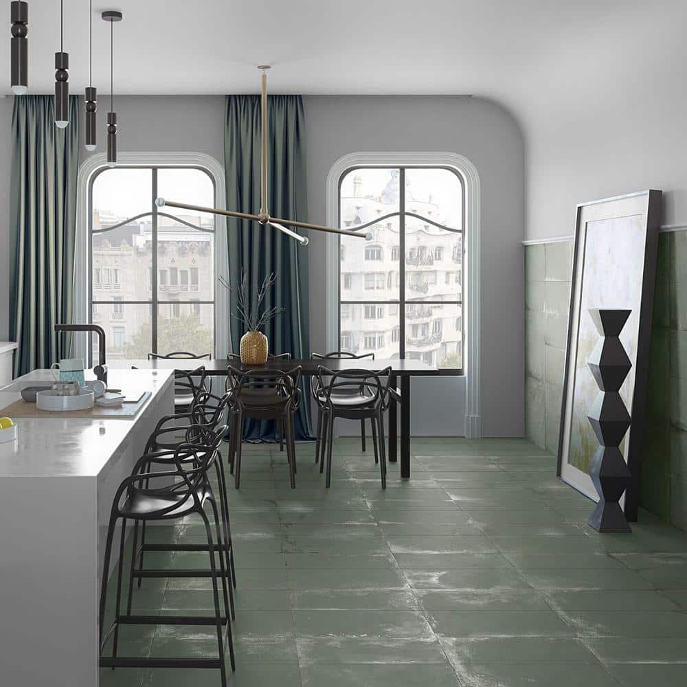 Large Format 12" x 24" Matte Cement Look Porcelain Wall & Floor Tile (11.62 Sq. Ft. / Case)