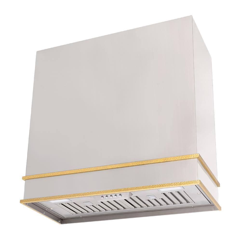 Akicon Akicon 30" Stainless Steel 600 CFM Ducted (Vented) Wall Mounted Required Range Hood AK-HS30HB-BSG