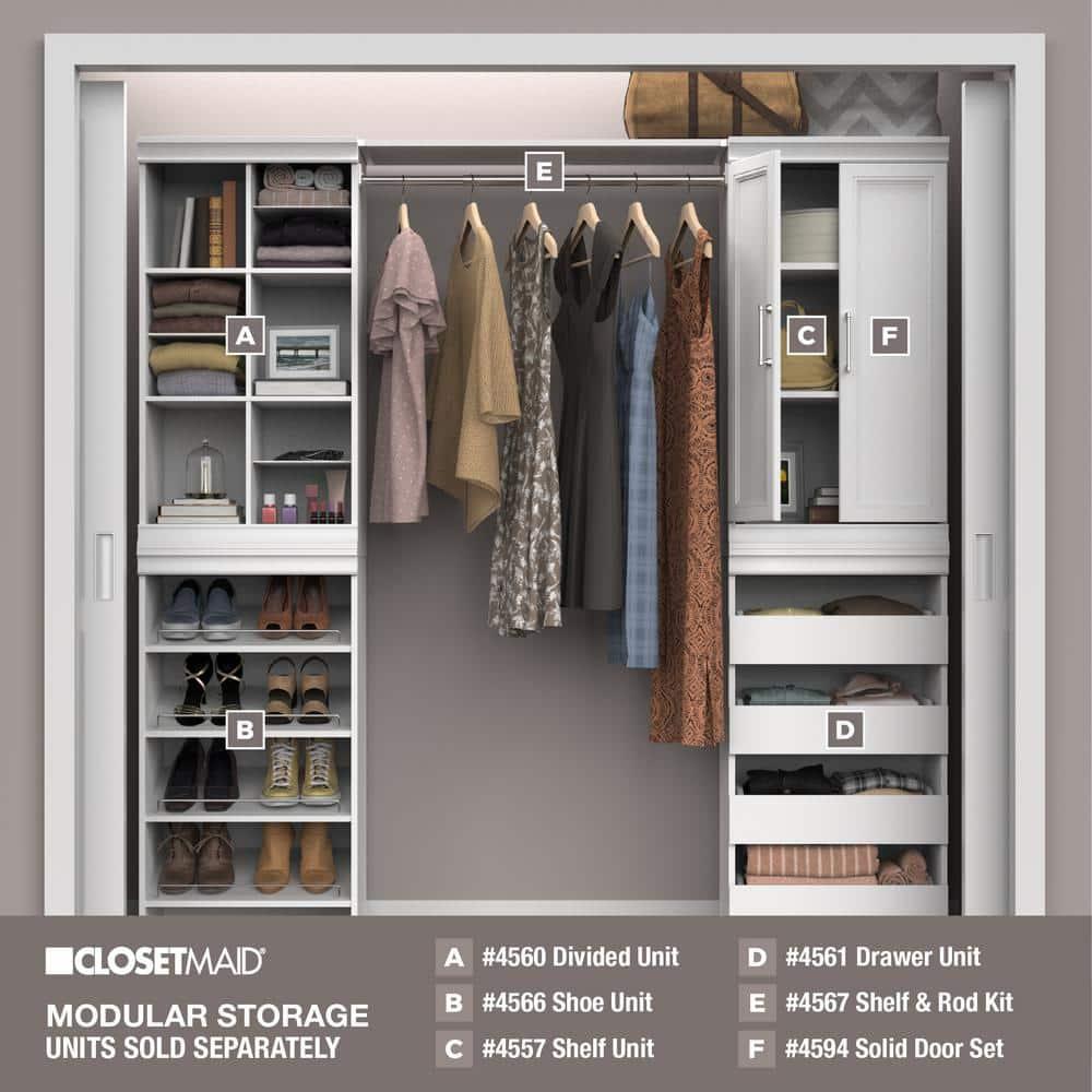 ClosetMaid Modular Storage 12-Pair Shoe Shelf Unit - ClosetMaid