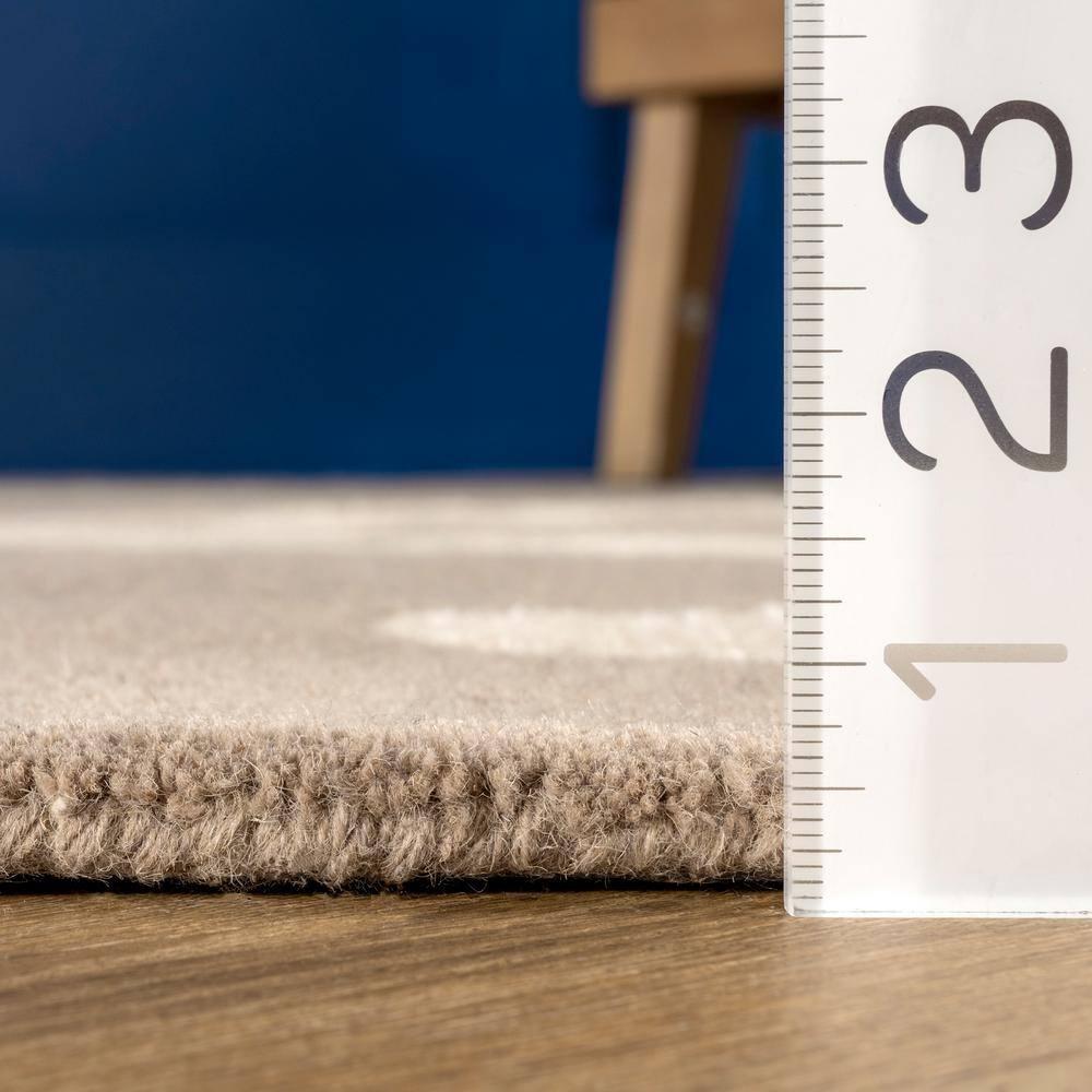 nuLOOM Hand Tufted Set Sail Area Rug, 2' x 6', Beige