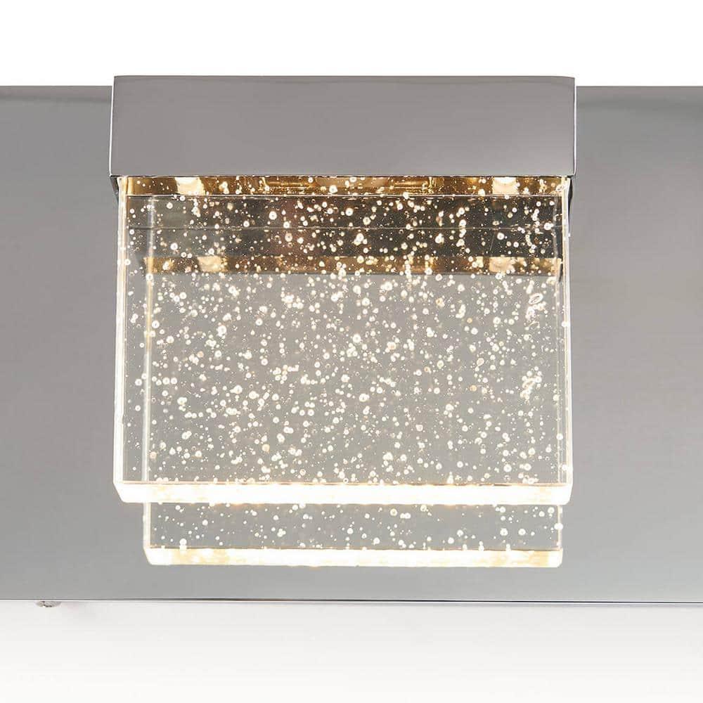 Artika Bubble Cube 4-light Integrated LED Vanity Light Chrome