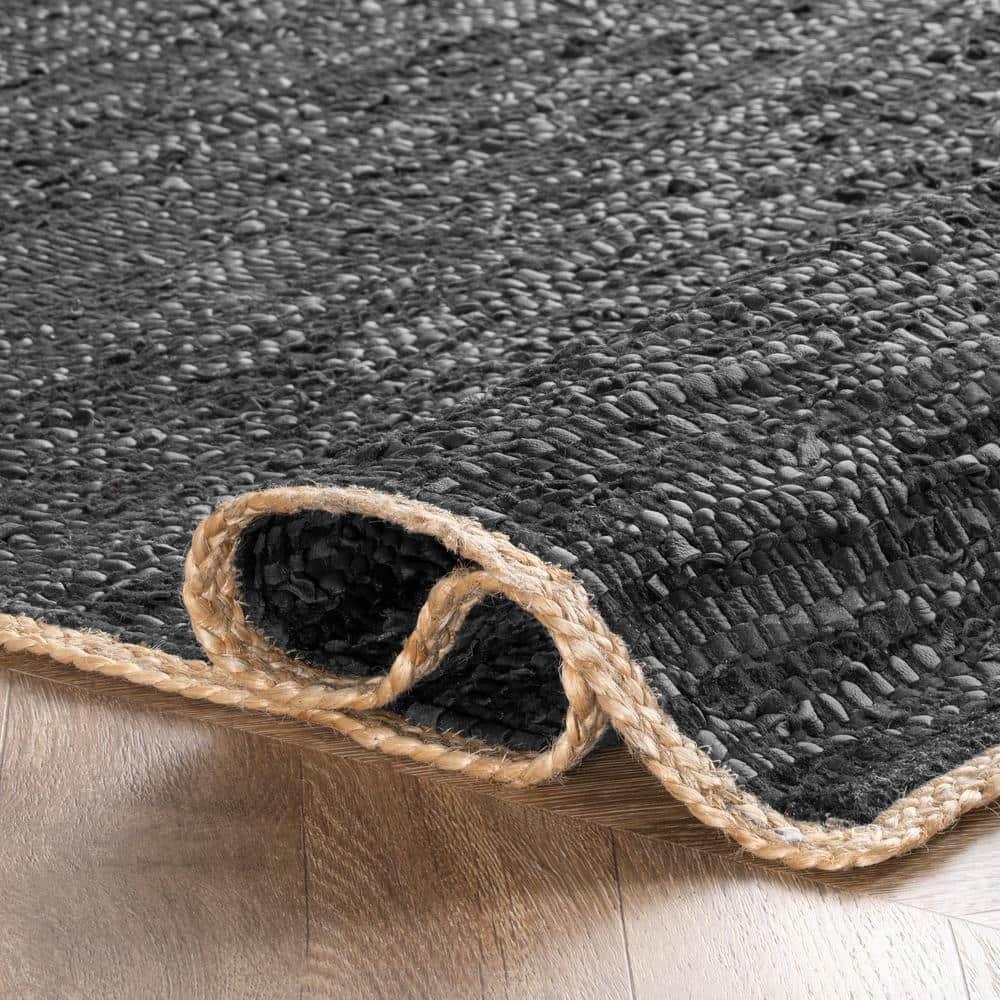 Nuloom Sabby Hand Woven Leather Flatweave Indoor Area Rug 8x10