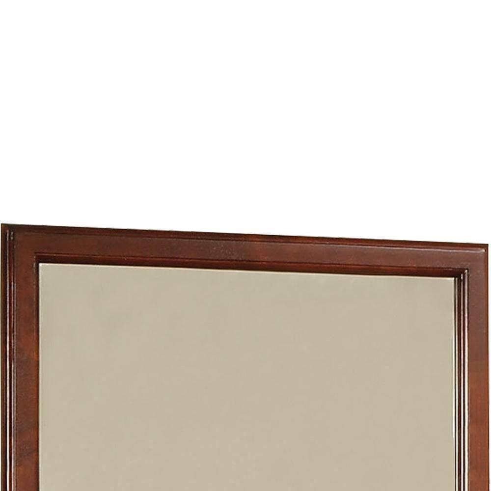 Louis Philippe III Flat Dresser Mirror