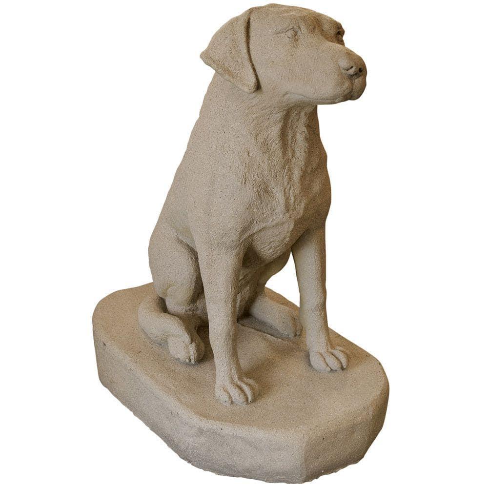 Rosalind Wheeler Etta Dog Plastic Garden Statue
