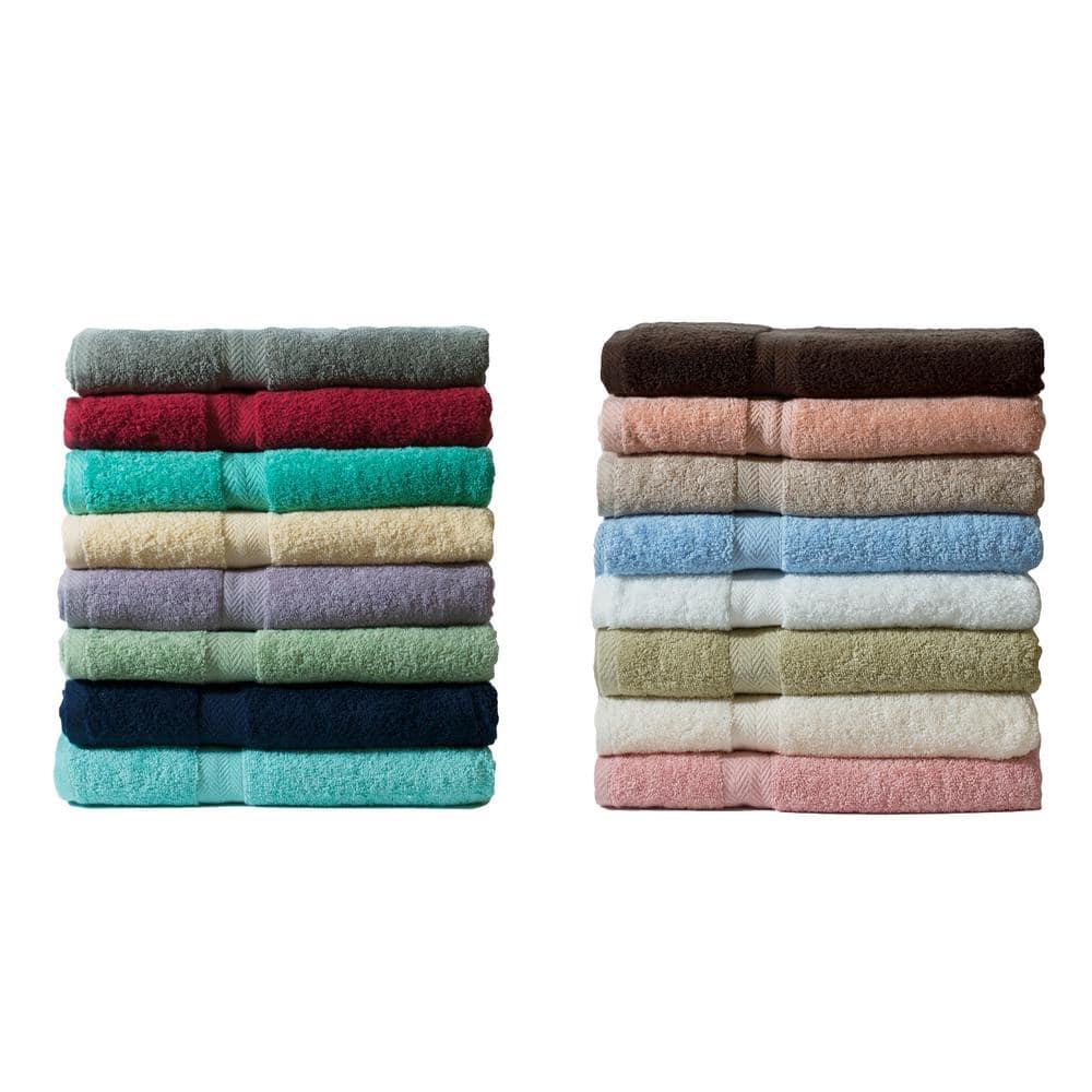 Deluxe Basics 6-Piece Solid Luxury Towel Set, Teal