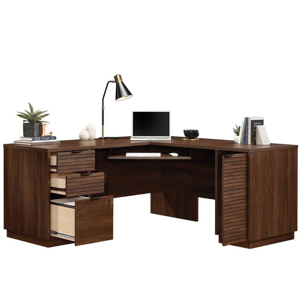 Crafters and Weavers Englewood L-Shaped Executive Desk