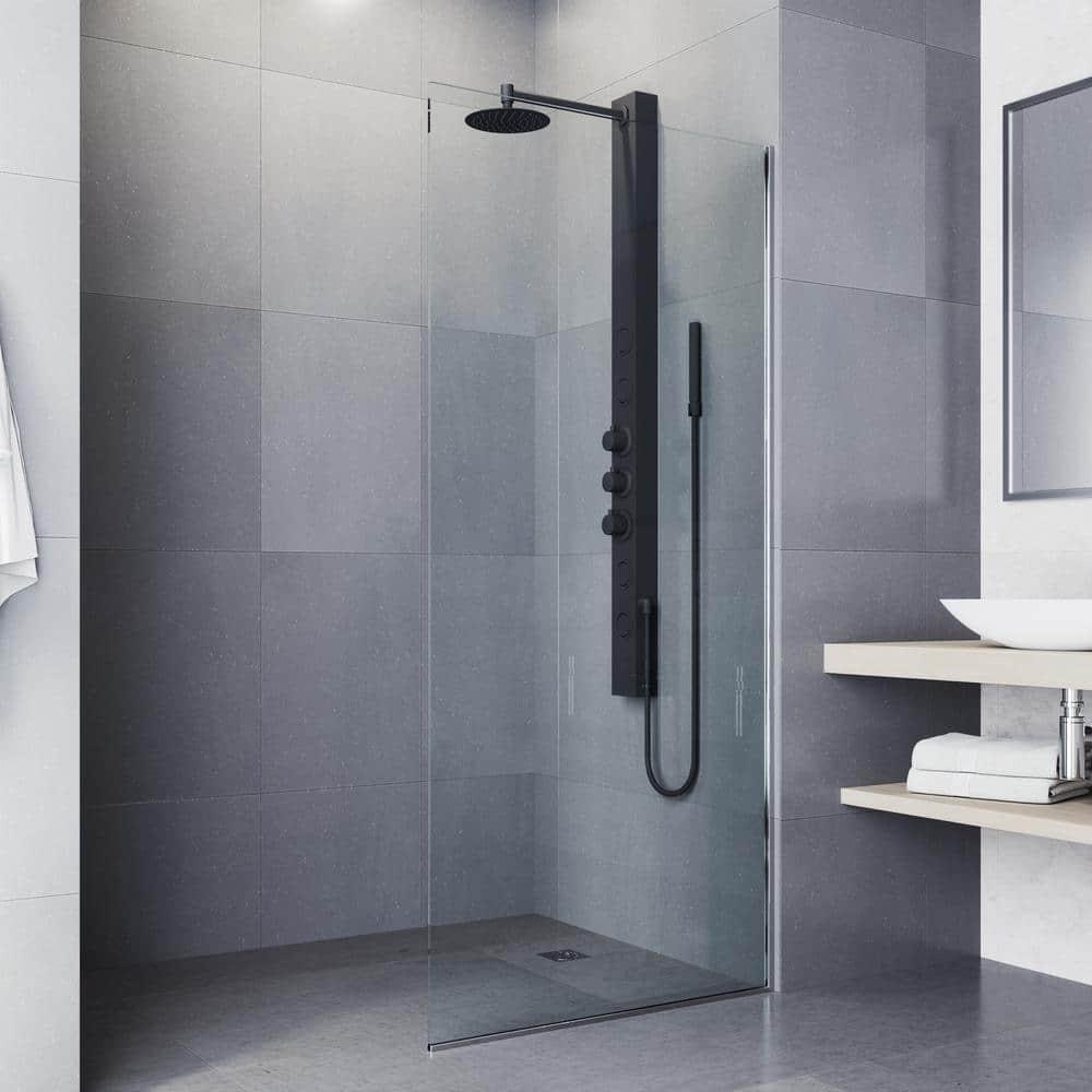 Sutton 58" H X 4" W EZDivert™ 4-Jet Shower System with Hand Shower Wand and Adjustable Shower Head