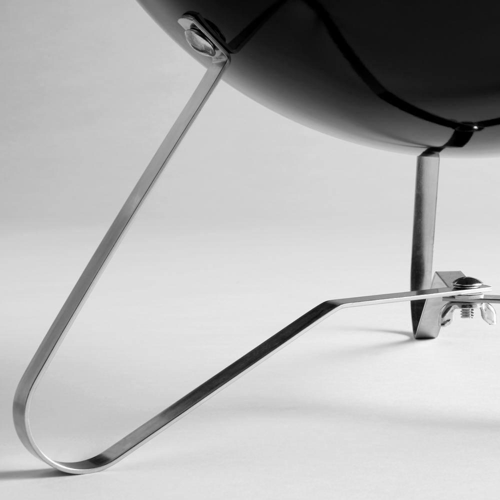 Slate Blue 14-Inch Portable Charcoal Kettle Grill