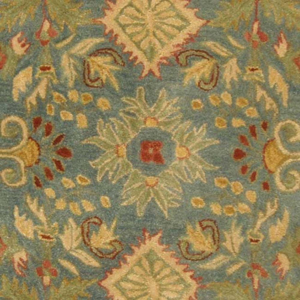 Anatolia AN544 Hand Tufted Indoor Area Rug - Light Blue/Ivory - 8'x10' - Safavieh