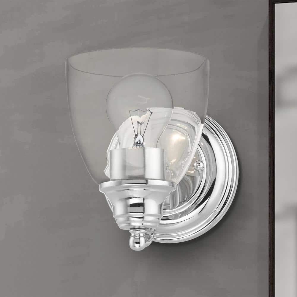 Livex Lighting Montgomery 1 - Light Vanity in  Polished Chrome