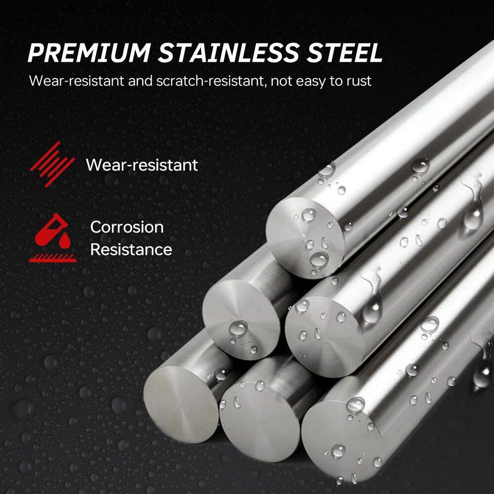 WoodBridge Frameless Single Sliding Shower Doors, 56-60" W X 62" H With 5/16" Clear Tempered Glass And Explosion-Proof Film MSDF6062-C