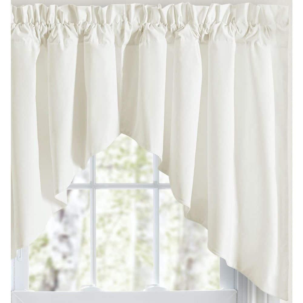 Ellis Classic Tailored Design in a Perma Press Fabric 3" Rod Pocket Lined Swag 84"x36" Natural