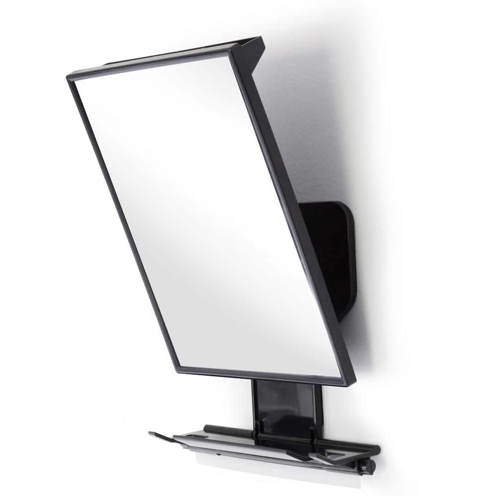 ToiletTree Products Fogless Shower Mirror with Squeegee, Adjustable Shaving Mirror