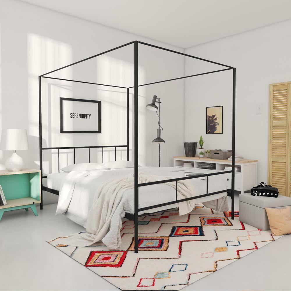 Marion Metal Canopy Bed