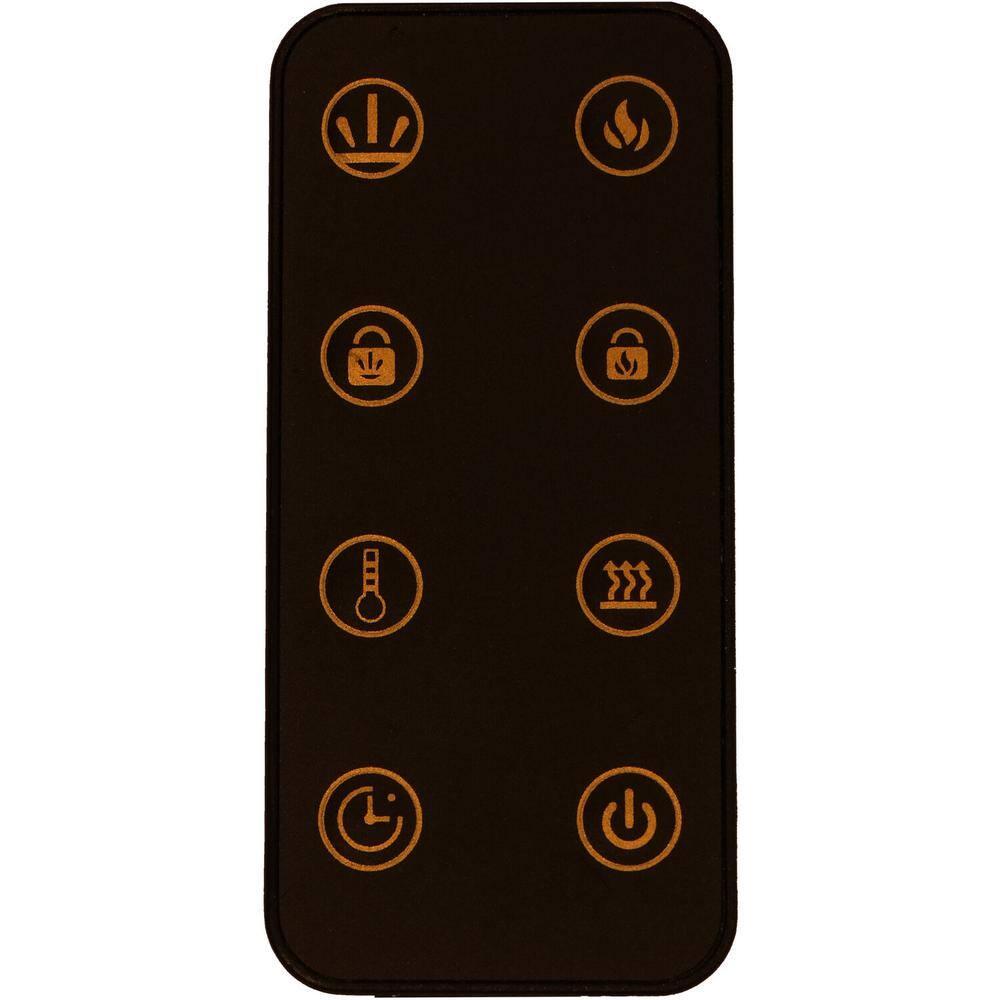 Cambridge Cambridge Wall Mount Electric Fireplace Heater with Remote Control for Indoor Use in Living Room, Bedroom, Home Office