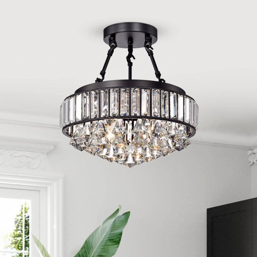 Hong Kong best New Zhu Yuan Lighting Co. Aresi 4-Light Semi-Flush Mount