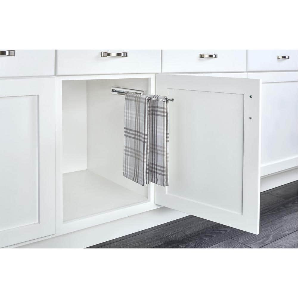 Rev-A-Shelf Rev-A-Shelf Pull Out Dish Towel Bar Under Kitchen Cabinet 563-51-C