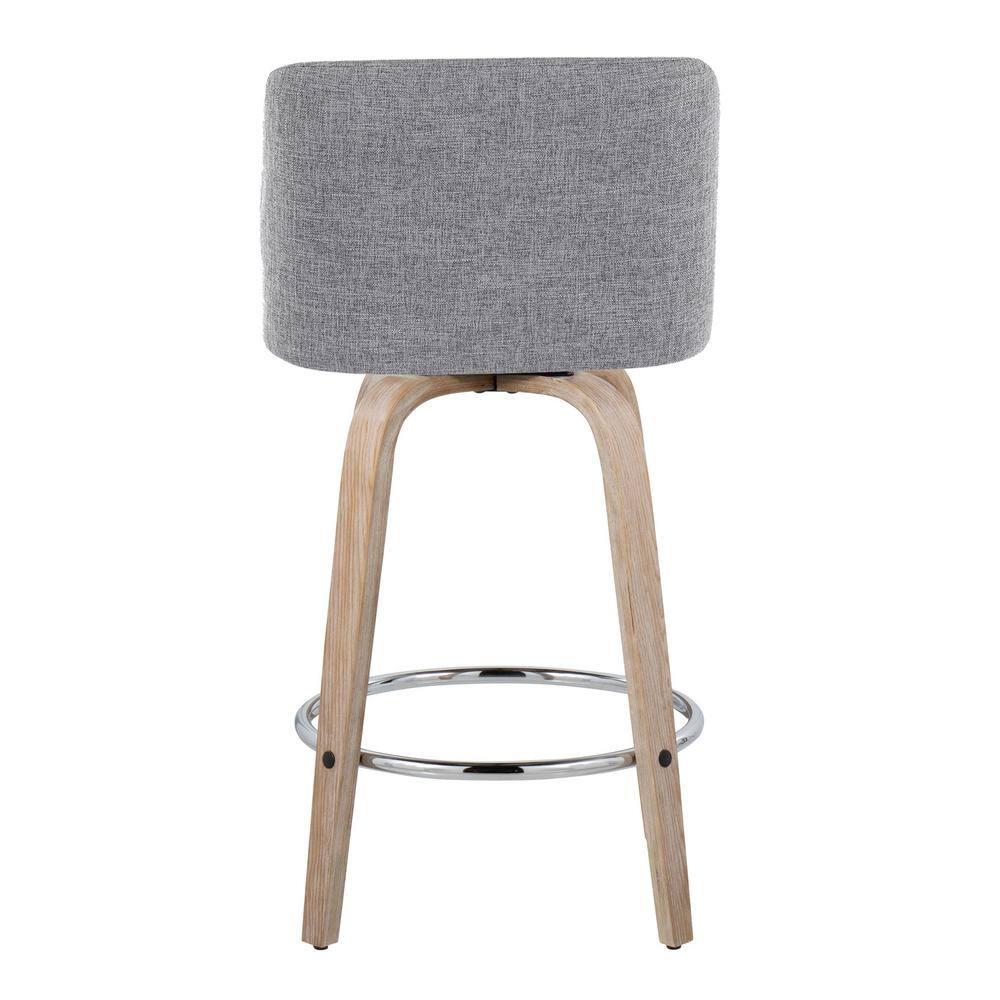 Toriano Swivel Upholstered Counter Stool