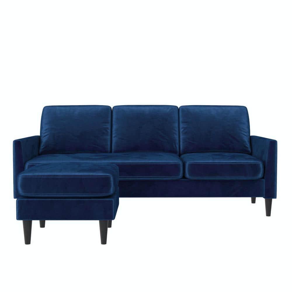 Winston 81.5" Wide Reversible Sofa & Chaise with Ottoman