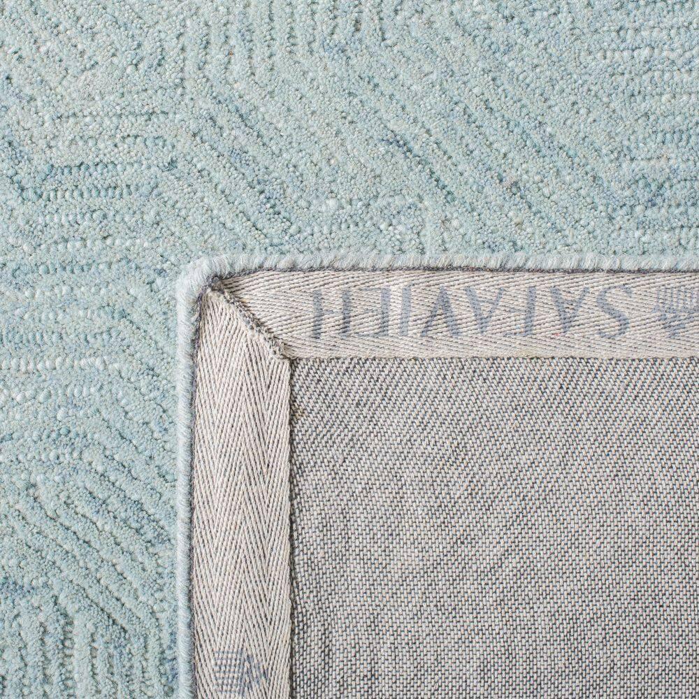 Ikat IKT506 Hand Tufted Accent Rug - Aqua - 3'x5' - Safavieh