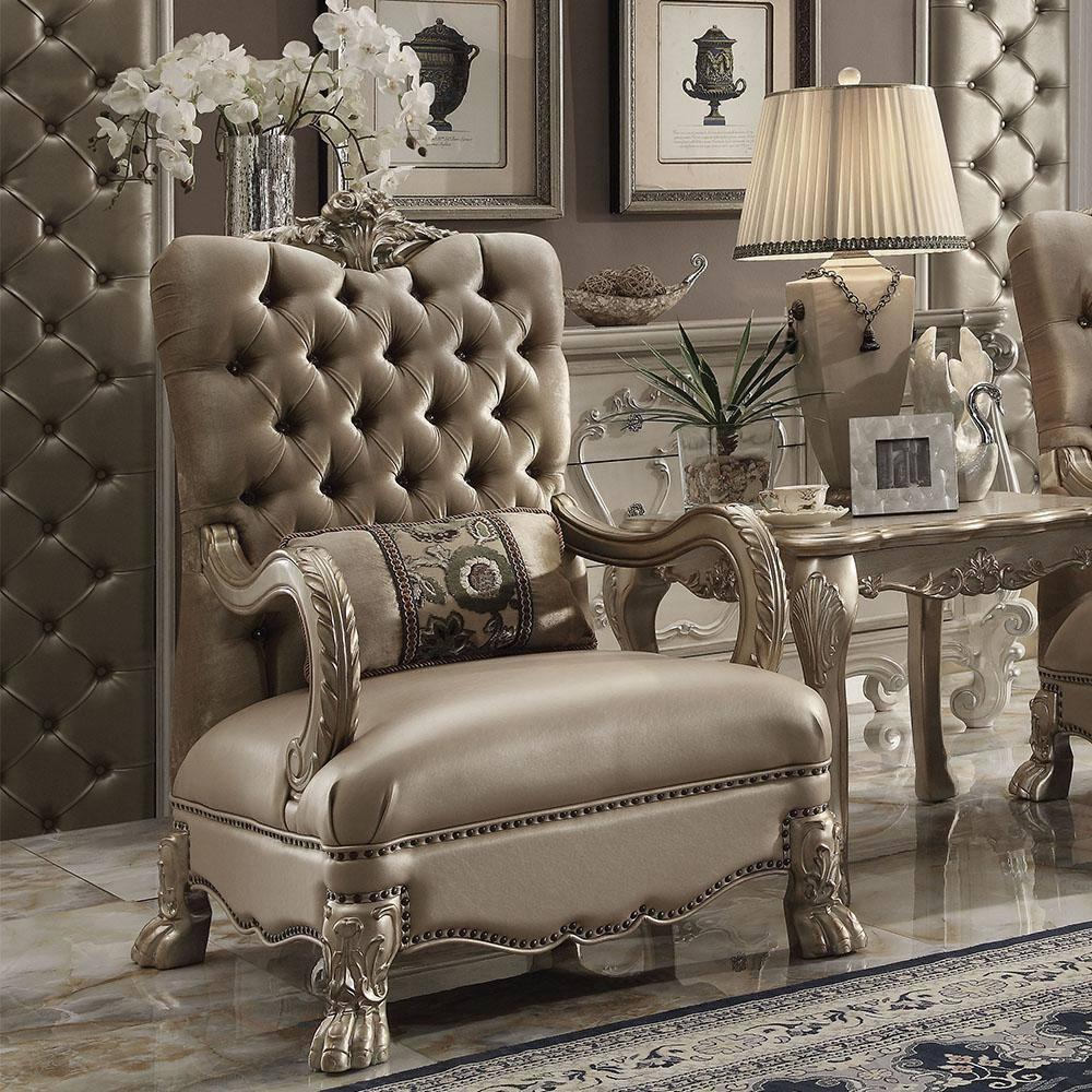 Andrew Home Studio Lole Velvet Armchair