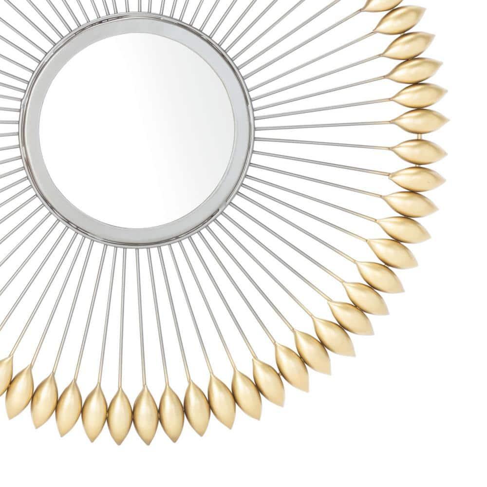 Rulan Mirror - Zinc/Gold - Safavieh