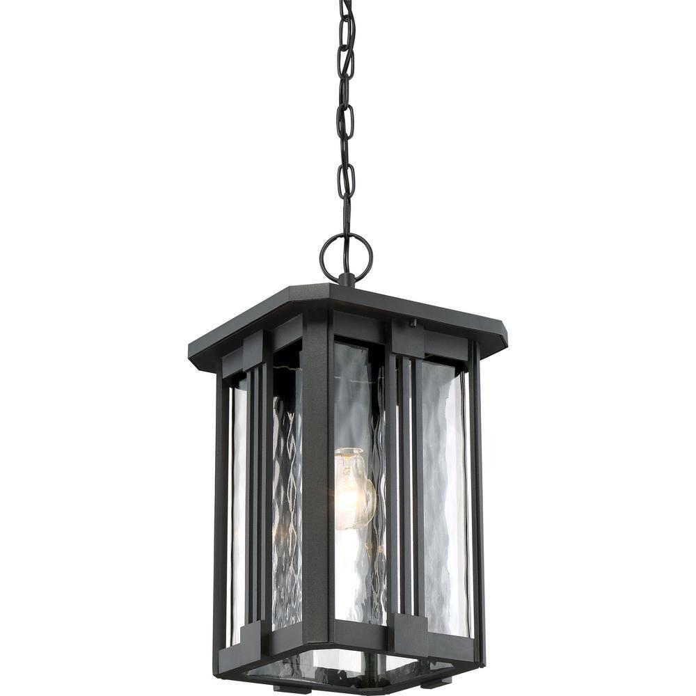 Quoizel Lighting Everglade 1 - Light Pendant in  Earth Black
