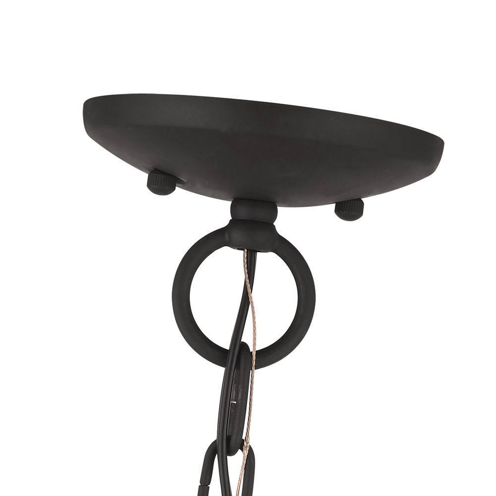 Livex Lighting Aria 5 - Light Chandelier in  Black
