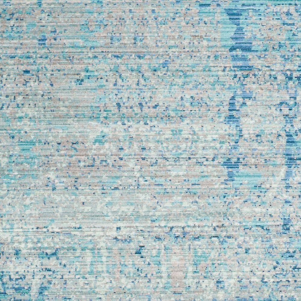 Mystique Light Blue/Multi Large Rectangle Rug-Color:Light Blue/Multi,Shape:Large Rectangle,Size:8' x 10'