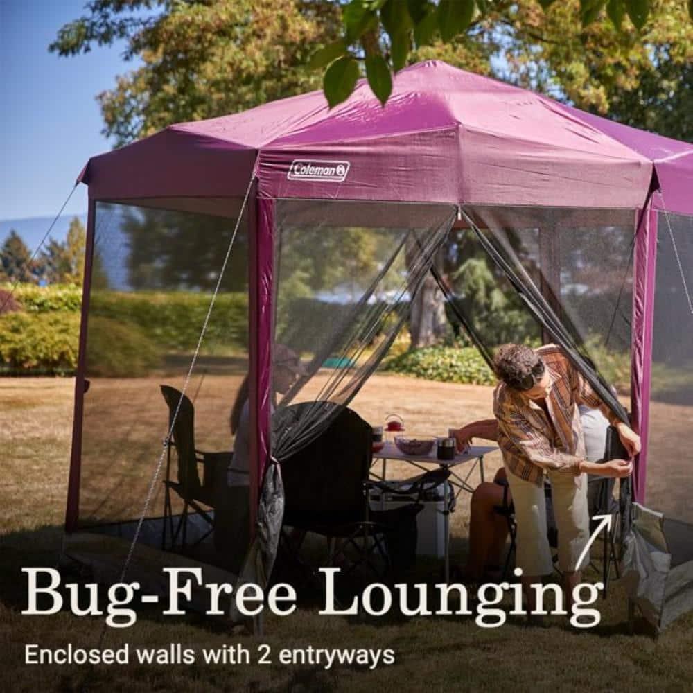 Coleman Back Home™ 10.5 x 9 Screen Canopy Tent