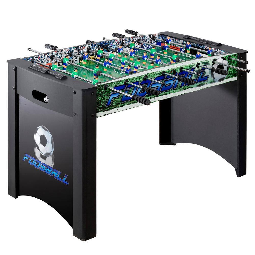 Hathaway Playoff 4-Foot Foosball Table, with Analog Scoring and Leg Levelers