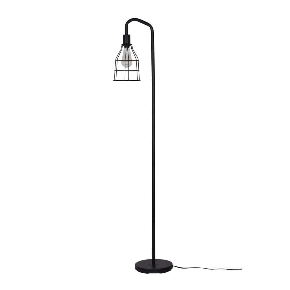 Catalina Lighting 60'' Black Arched Floor Lamp