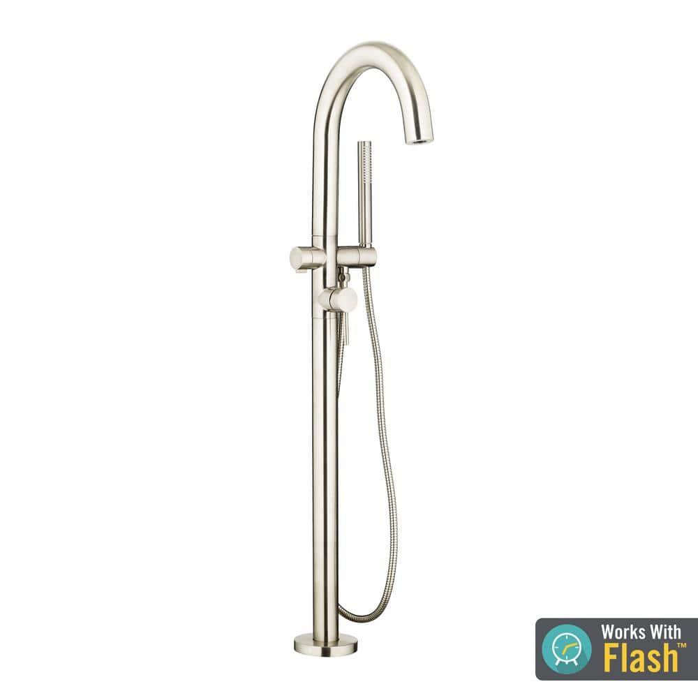 1 Handle Floor Tub Filler with Diverter