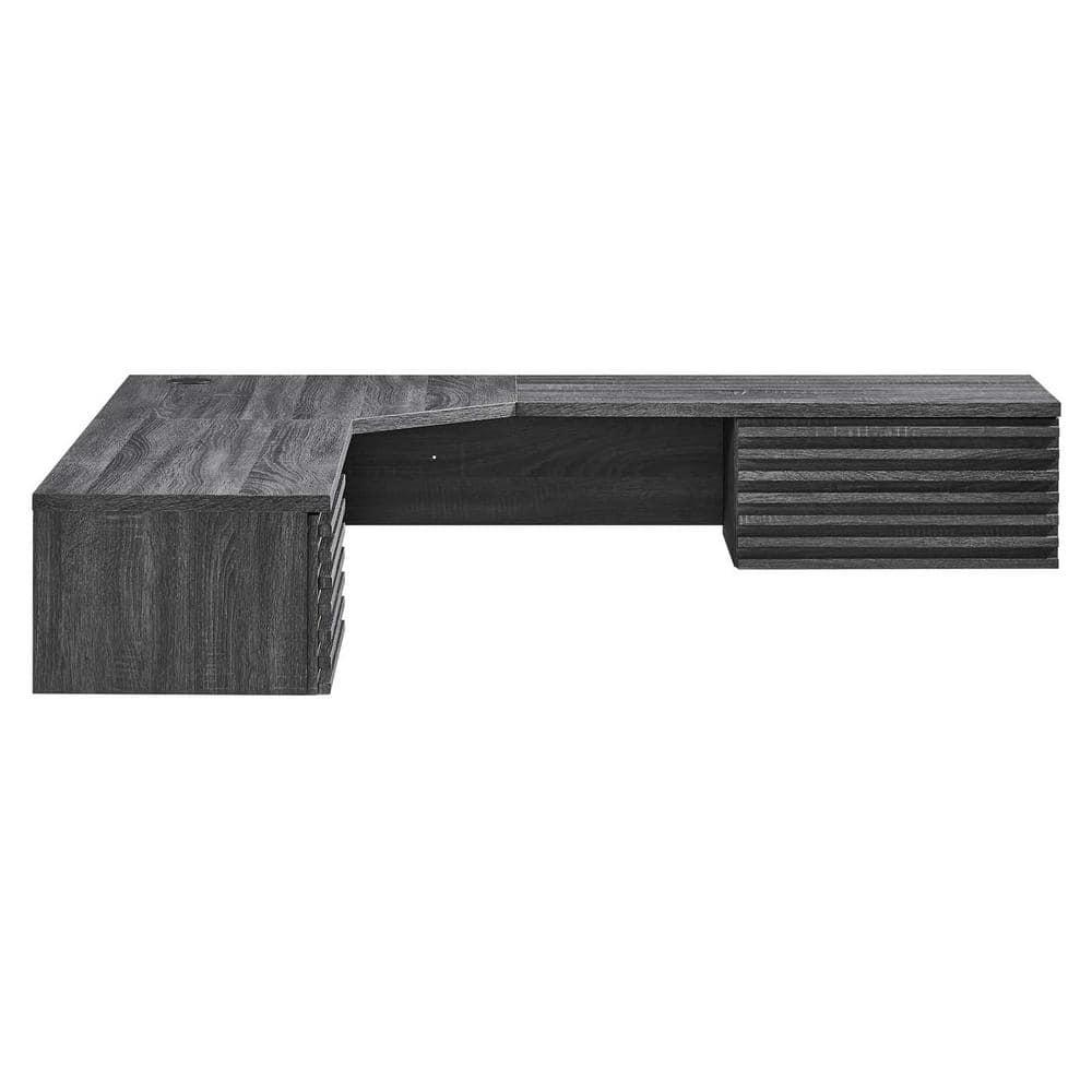 Modway Render Wall Mount Corner Office Desk