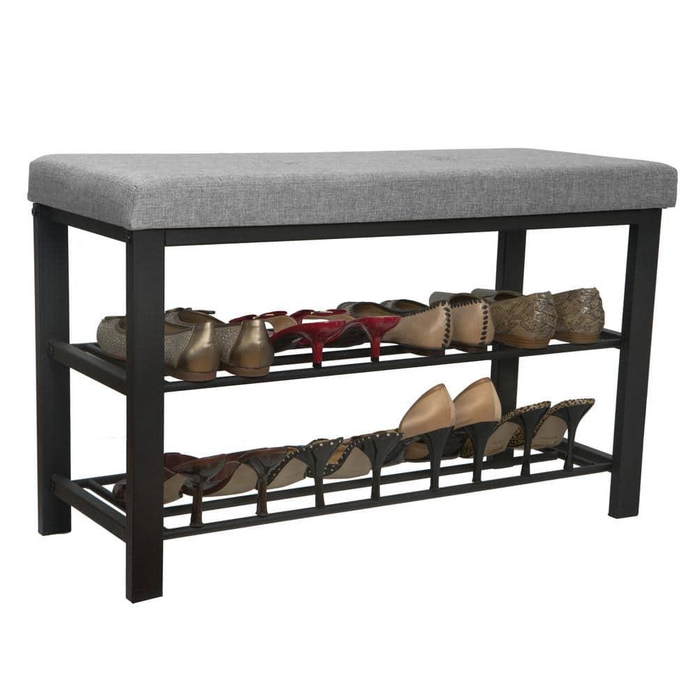 Winston Porter Kolten Faux Leather Upholstered Storage Bench