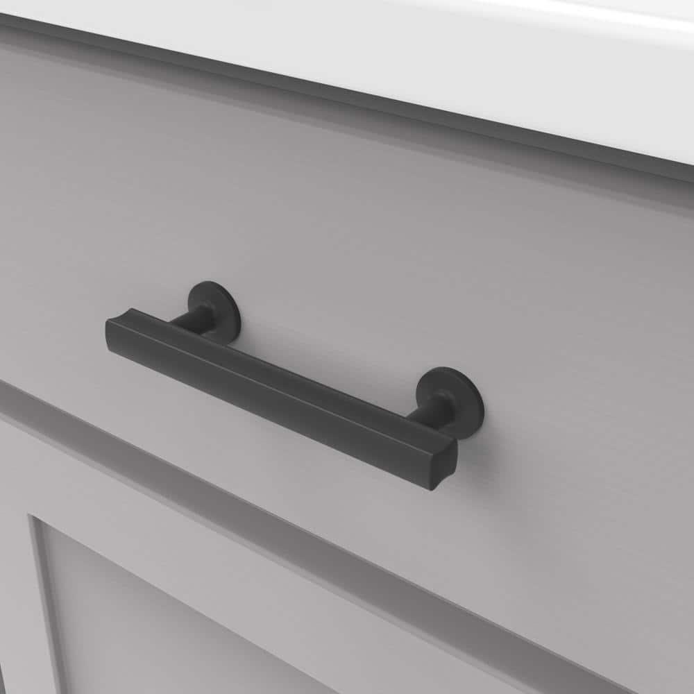 Woodward Kitchen Cabinet Handles, Solid Core Drawer Pulls for Cabinet Doors, 3-3/4" (96mm)