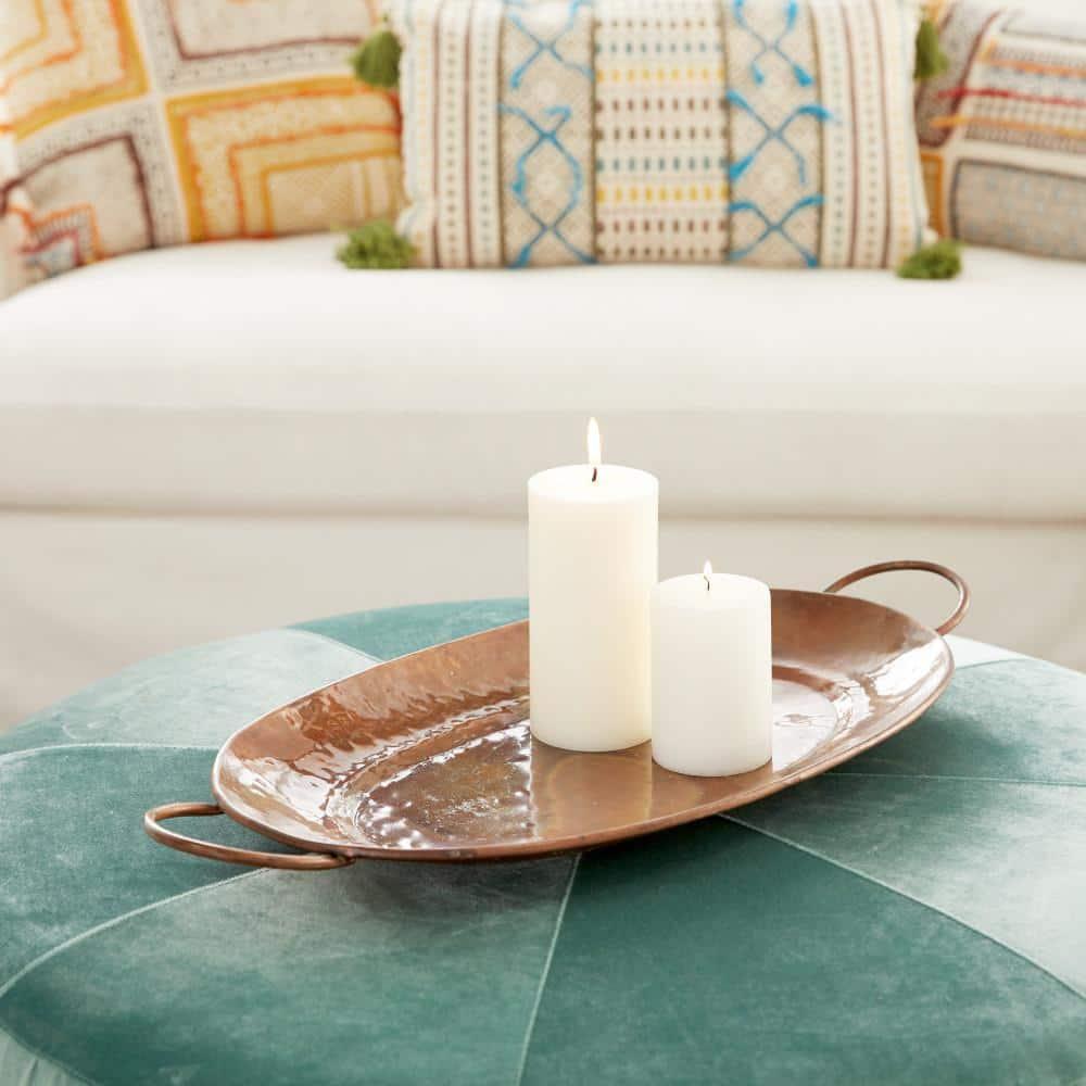 Gracie Oaks Crites Metal Tray