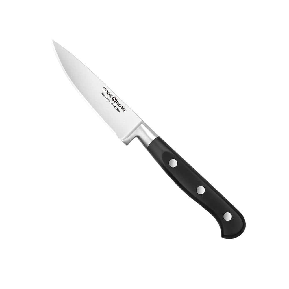 Cook N Home Cook N Home Kitchen Knife Set with Bamboo Storage Block 15-Piece