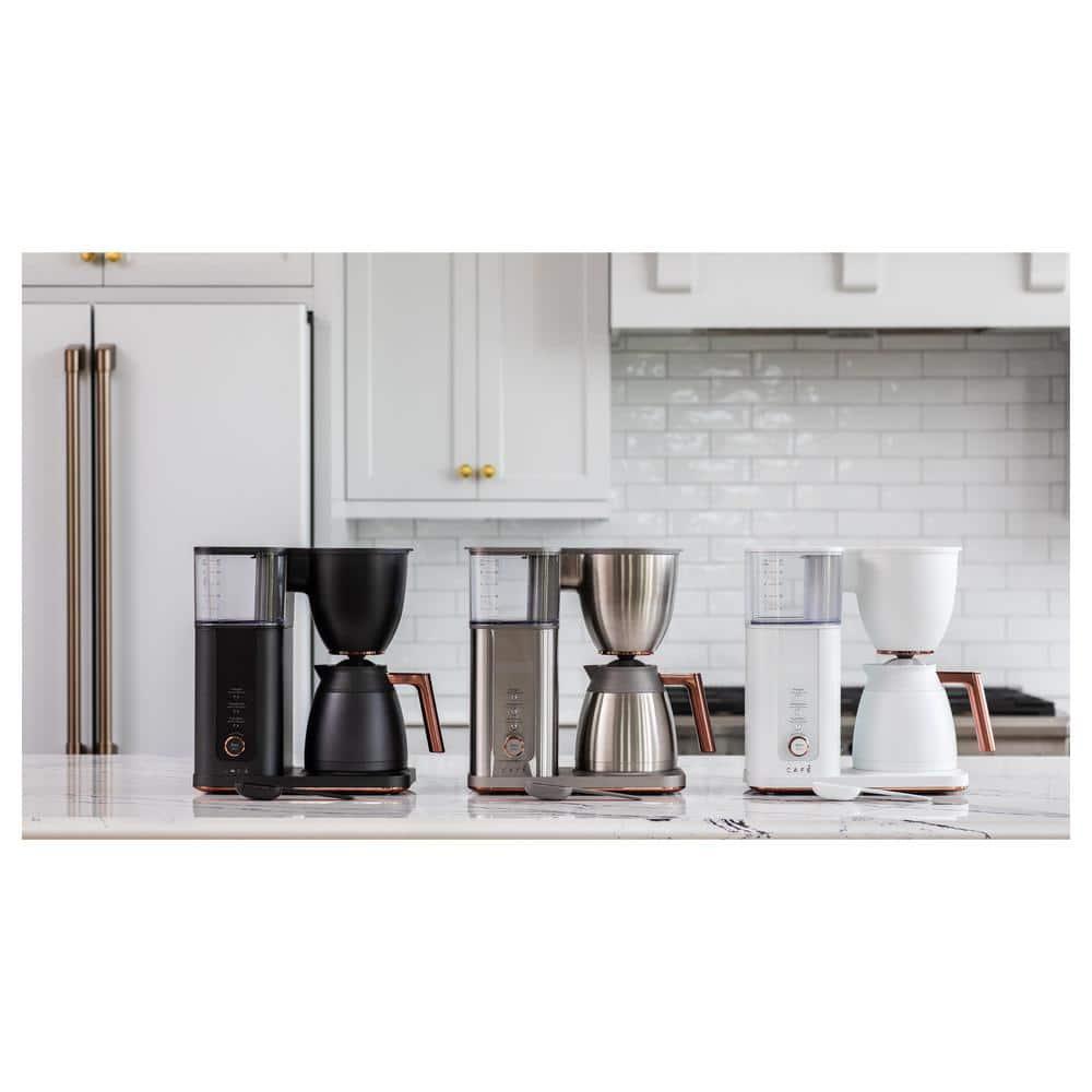 Café ™ Matte Black 10-Cup Drip Coffee Maker with Thermal Carafe